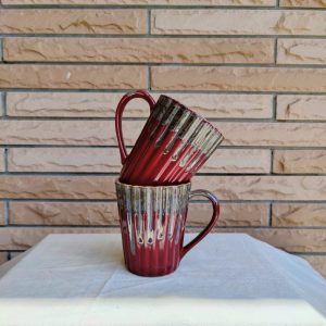 Red Drop Mug Set