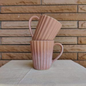 Peach mug set