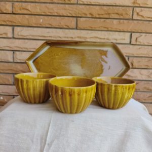 Set Of Bowls - Mustard